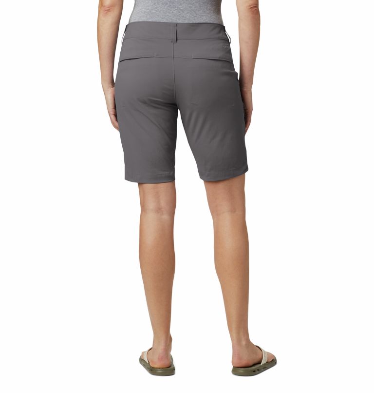 Women’s Saturday Trail Long Shorts, Color: City Grey, image 2