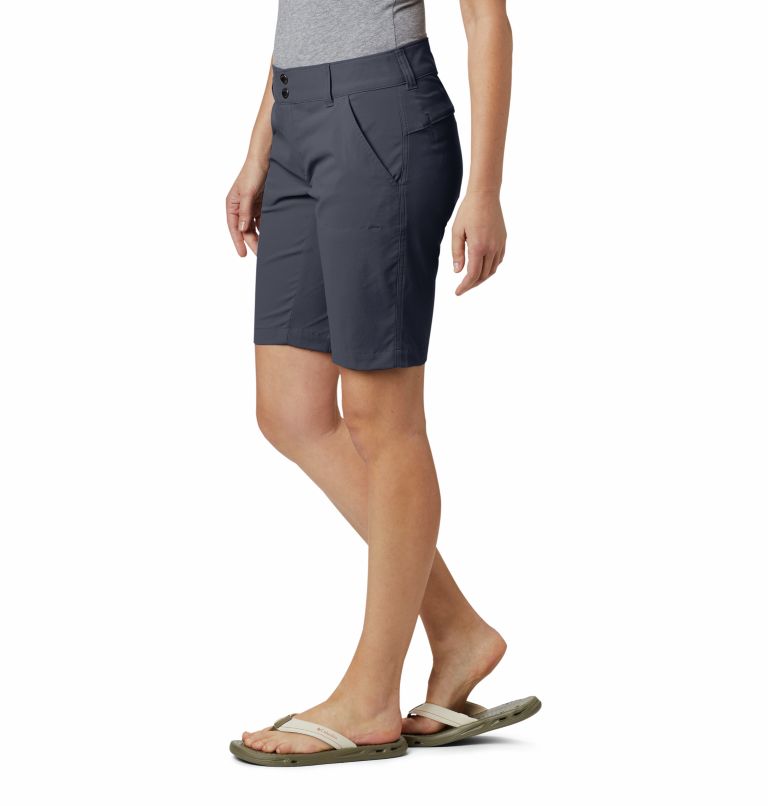 Women's Saturday Trail Long Shorts, Color: India Ink, image 3