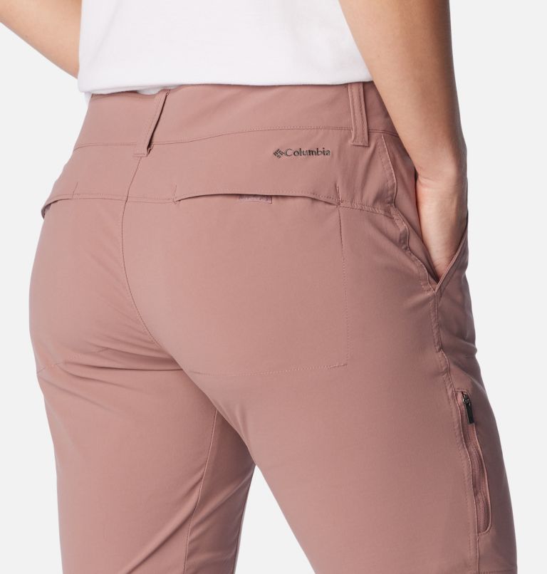 Shorts largos Saturday Trail para mujer, Color: Fig, image 5