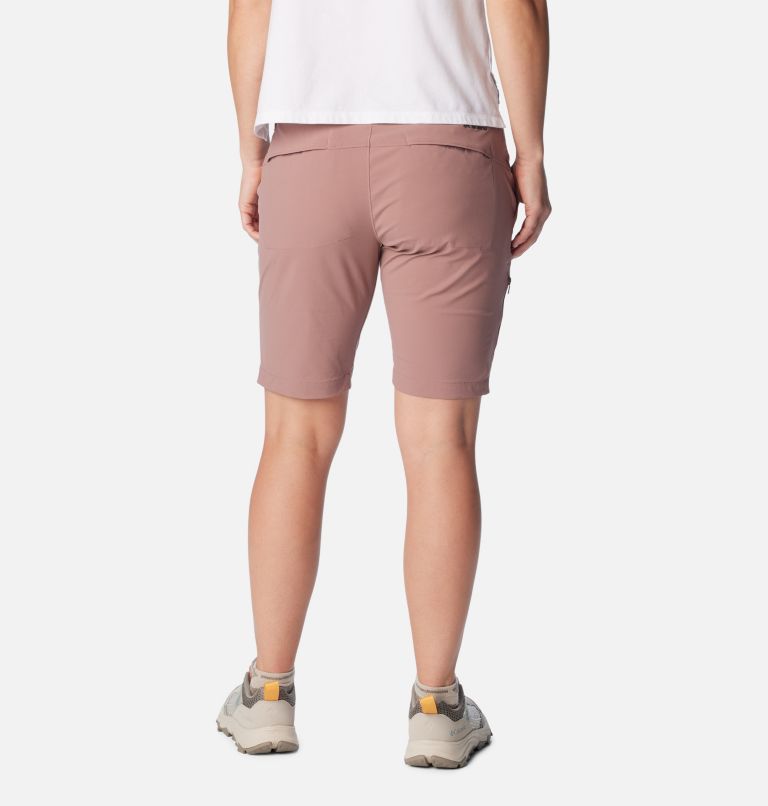 Shorts largos Saturday Trail para mujer, Color: Fig, image 2