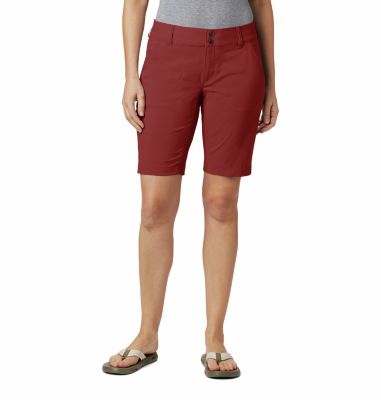 Women&rsquo;s Saturday Trail&trade; Long Shorts Saturday Trail&trade; Long Short | 265 | 10, Dusty Crimson, front