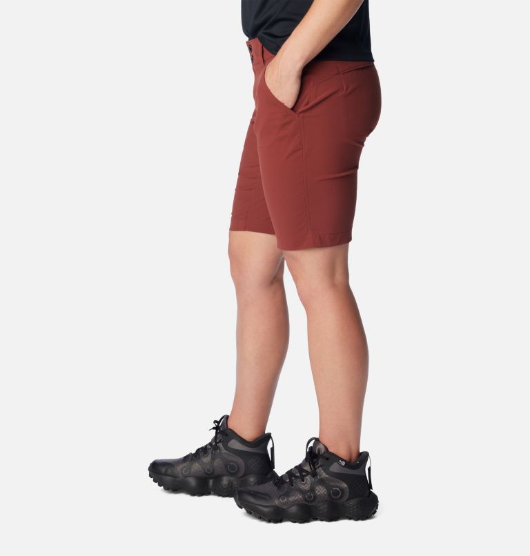Women’s Saturday Trail Long Shorts, Color: Spice, image 3