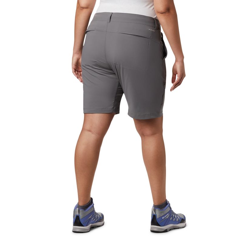 Women's Saturday Trail Long Shorts - Plus Size, Color: City Grey, image 2
