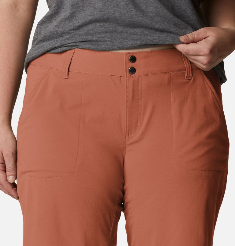 Women's Saturday Trail Long Shorts - Plus Size, Color: Teak Brown, image 4