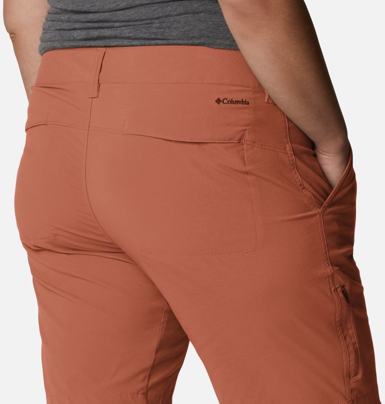 Women's Saturday Trail Long Shorts - Plus Size, Color: Teak Brown, image 5