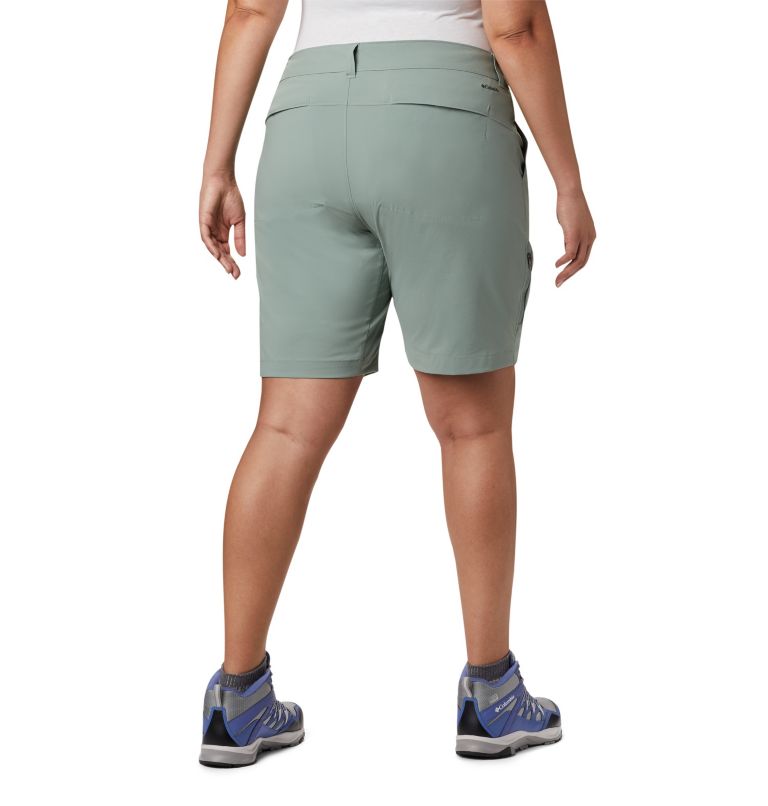Short long Saturday Trail pour femme - Grandes tailles, Color: Light Lichen, image 2