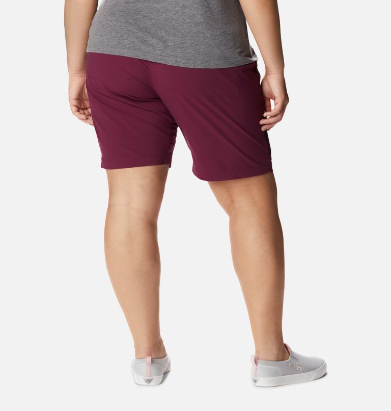 Women's Saturday Trail Long Shorts - Plus Size, Color: Marionberry, image 2