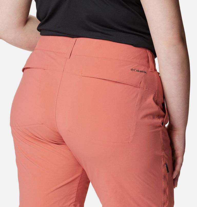 Plus size orange on sale shorts