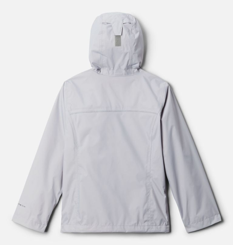 Girls’ Arcadia Rain Jacket, Color: Columbia Grey, image 2