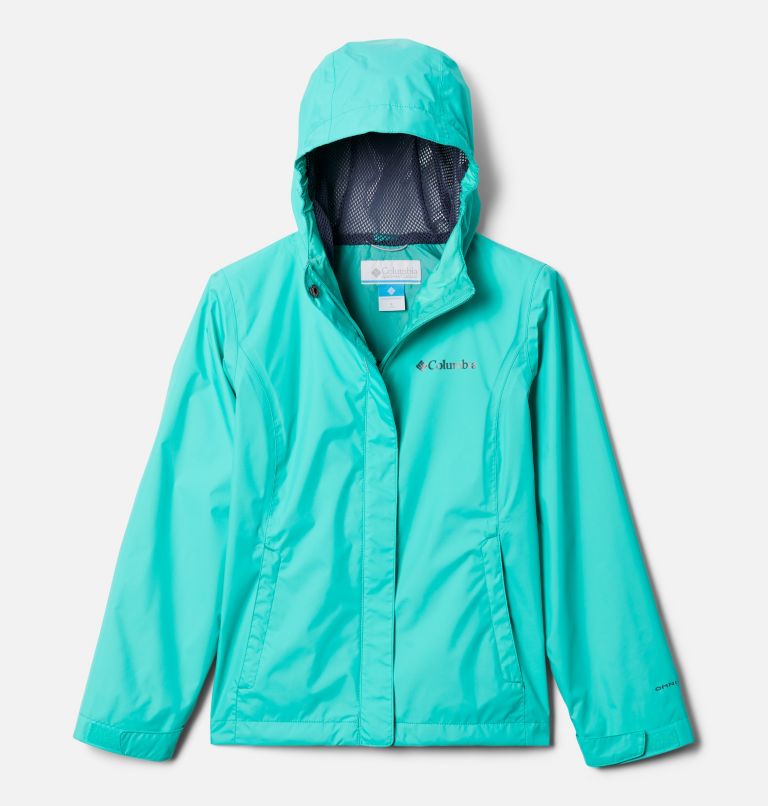 Thumbnail: Girl’s Arcadia Jacket, Color: Electric Turquoise, image 1