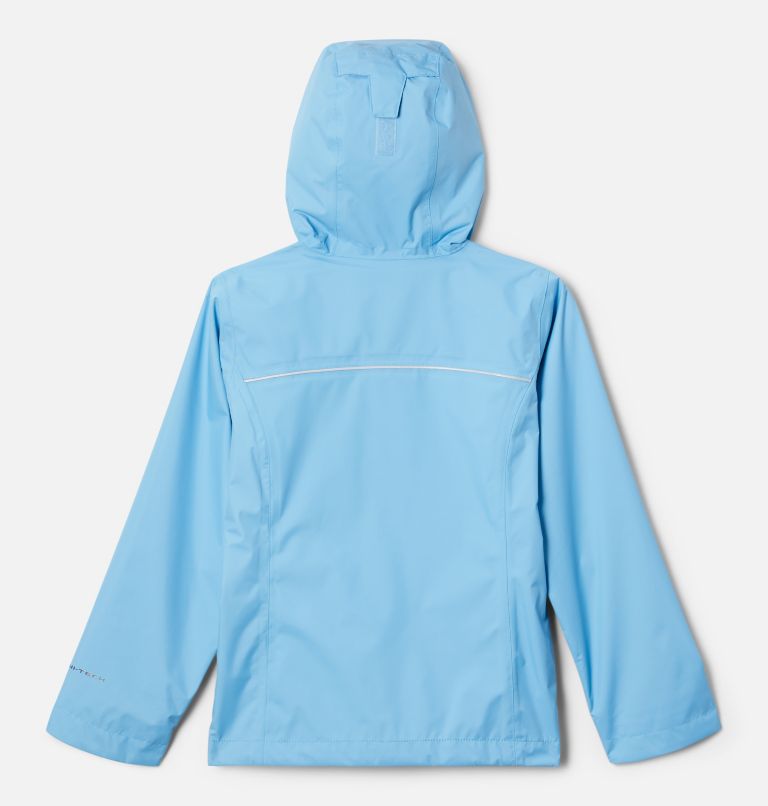 Girls’ Arcadia Rain Jacket, Color: Vista Blue, image 2
