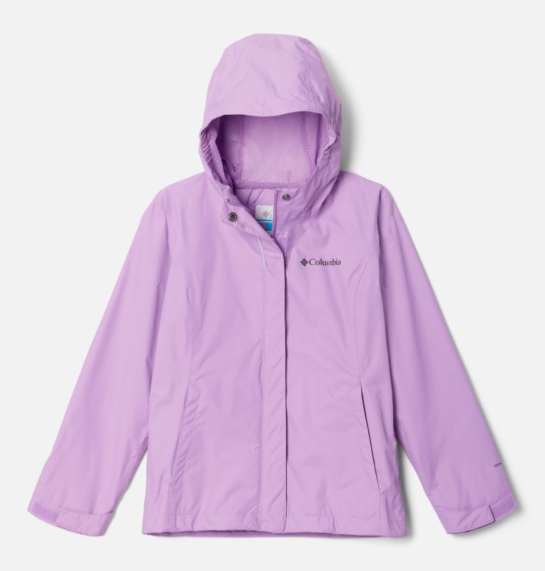 Girls’ Arcadia Rain Jacket, Color: Gumdrop, image 1