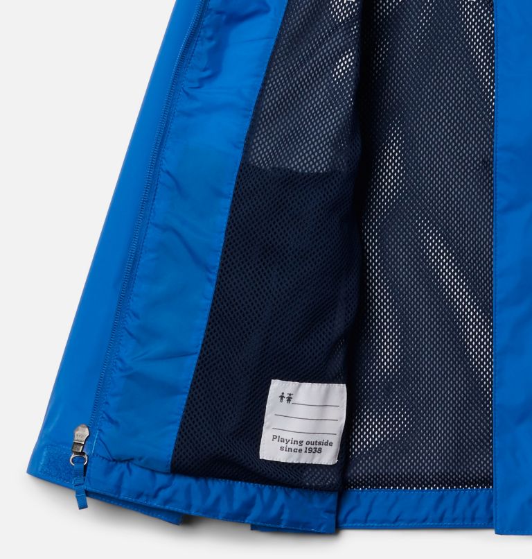 Boys’ Watertight Jacket, Color: Bright Indigo, image 3