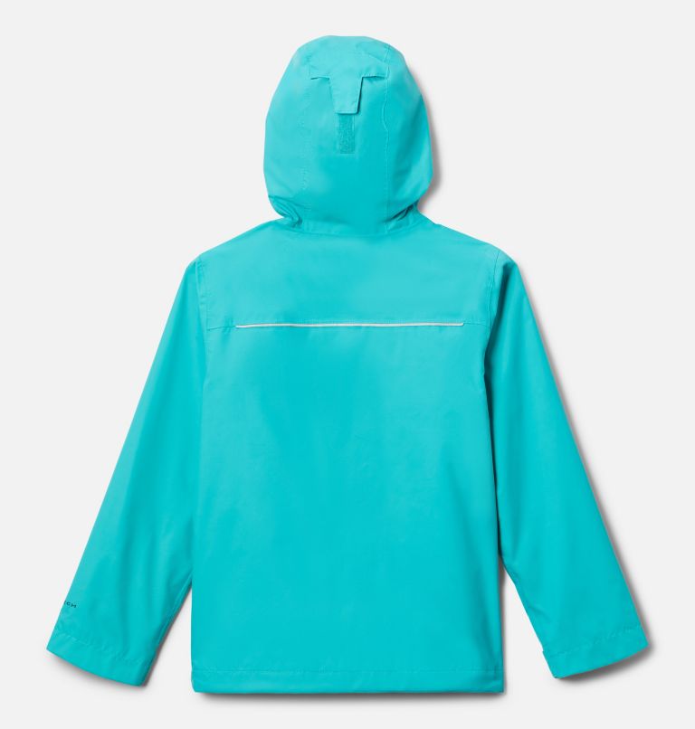 Boys’ Watertight Jacket, Color: Bright Aqua, image 2