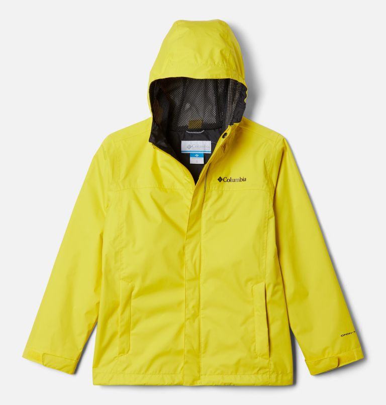 Thumbnail: Boys’ Watertight Jacket, Color: Laser Lemon, image 1