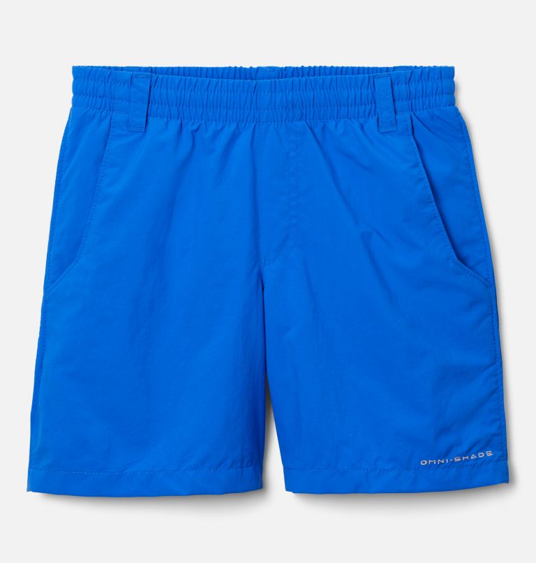 Thumbnail: Boys' PFG Backcast Shorts, Color: Blue Macaw, image 1