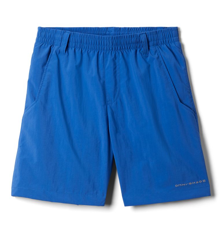 Columbia, Shorts, Columbia Pfg Fishing Shorts Mens Omnishade Mesh Lined  Drawstring Blue 6 Inch