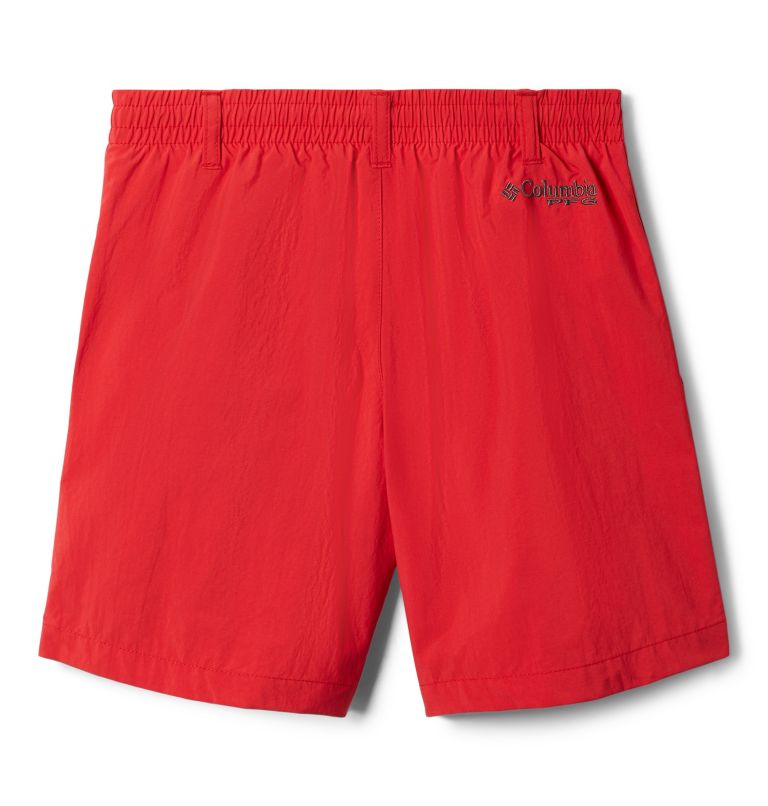 Thumbnail: Boys' PFG Backcast Shorts, Color: Red Spark, image 2