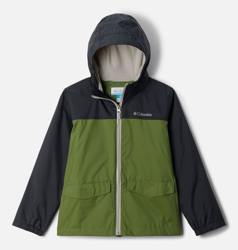 Columbia rain jacket with fleece outlet lining