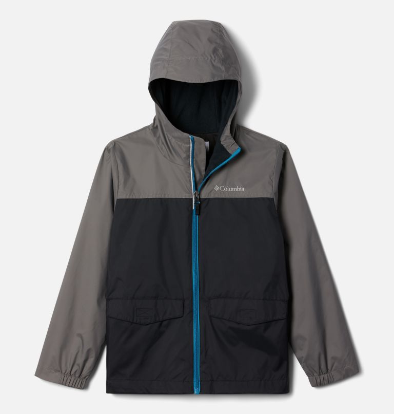 Veste Rain-Zilla pour garçon, Color: Black, City Grey, image 1