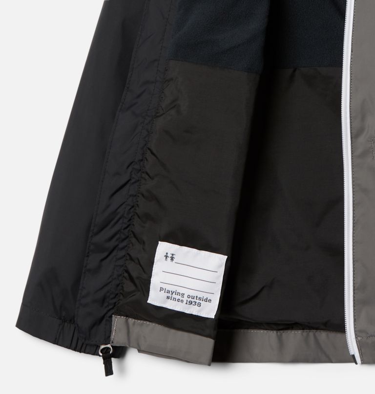 Thumbnail: Rain-Zilla Jacket | 019 | M, Color: Black, City Grey, image 3