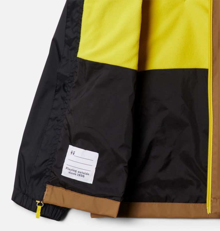 Thumbnail: Boys’ Rain-Zilla Jacket, Color: Delta, Black, image 3