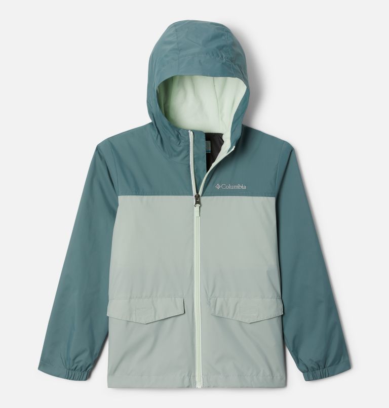 Boys’ Rain-Zilla Jacket, Color: Metal, Niagara, image 1