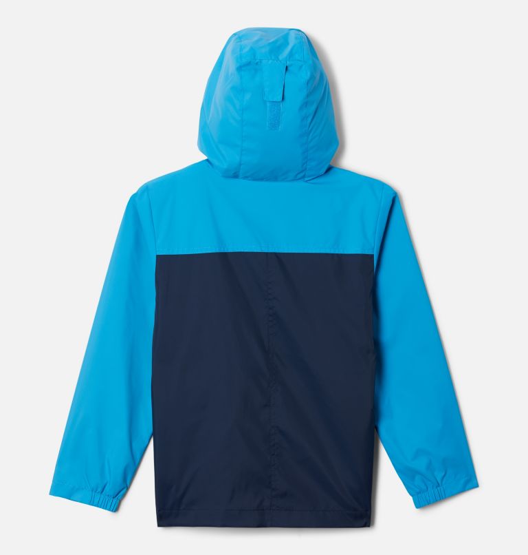 Boys’ Rain-Zilla Jacket, Color: Compass Blue, Collegiate Navy, image 2