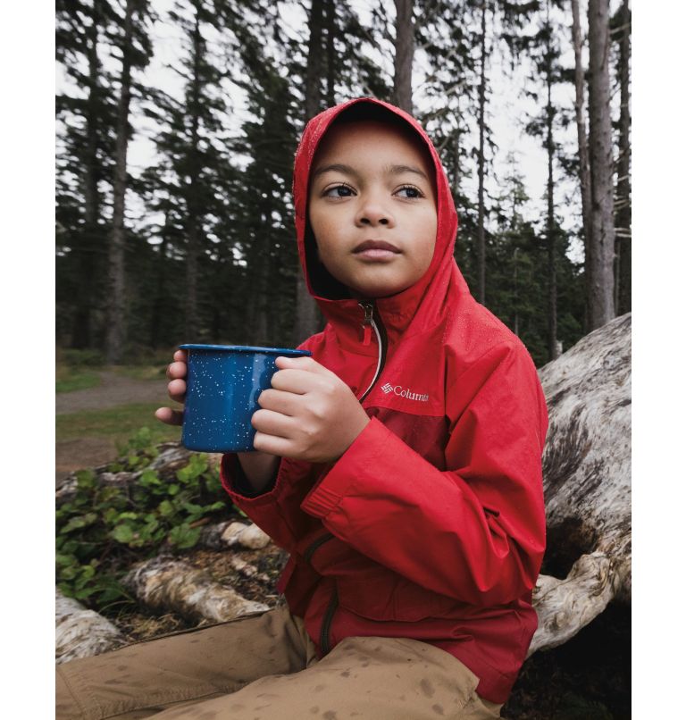 Thumbnail: Boys’ Rain-Zilla Jacket, Color: Red Jasper, Mountain Red, image 4