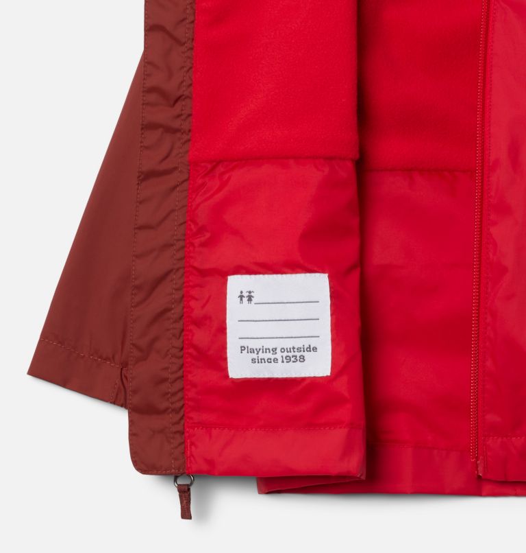 Boys’ Toddler Rain-Zilla Jacket, Color: Spice, Mountain Red, image 3