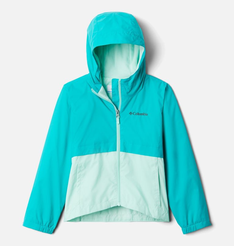 Veste Rain-Zilla pour fille, Color: Tropic Water, Mint Cay, image 1