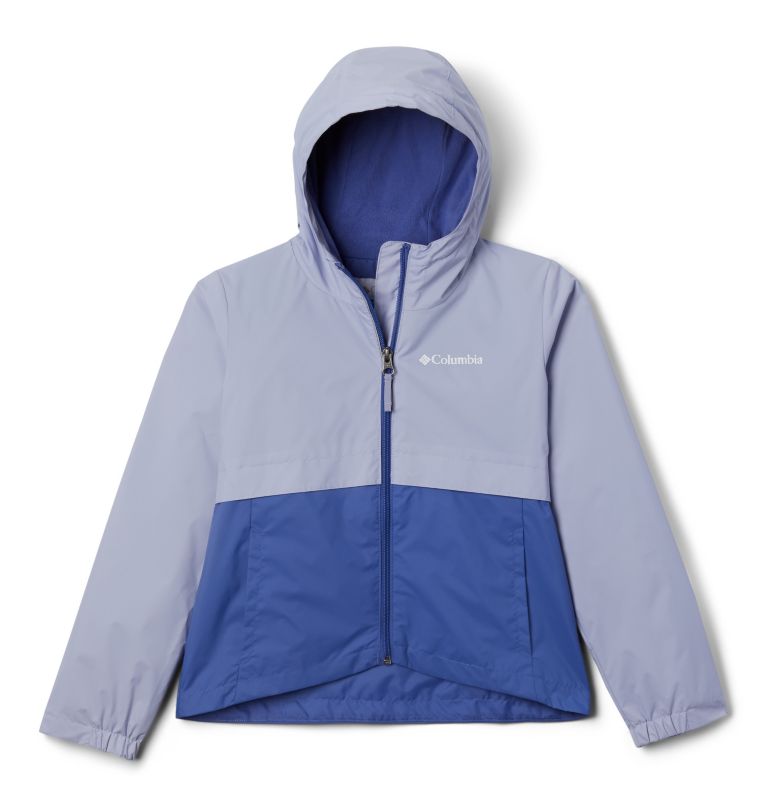 Girls’ Rain-Zilla Jacket, Color: African Violet, Twilight, image 1