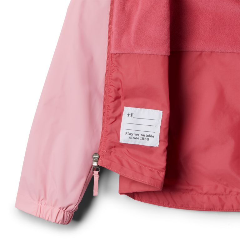Veste Rain-Zilla pour fille, Color: Rouge Pink, Pink Orchid, image 3