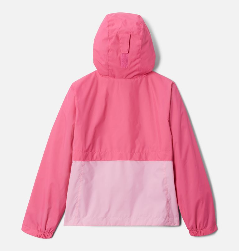 Girls’ Rain-Zilla Jacket, Color: Wild Geranium, Wild Rose, image 2