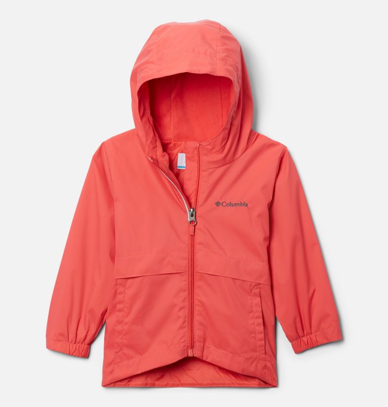 Columbia rain jacket with best sale fleece lining