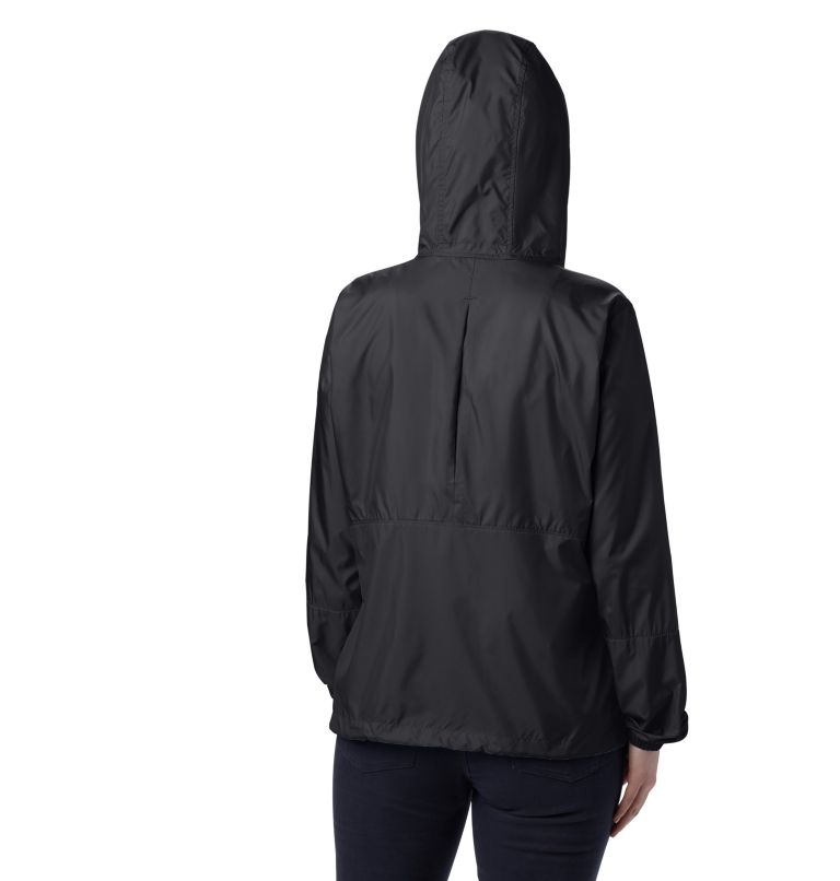 Women’s Flash Forward Windbreaker Jacket, Color: Black, image 2