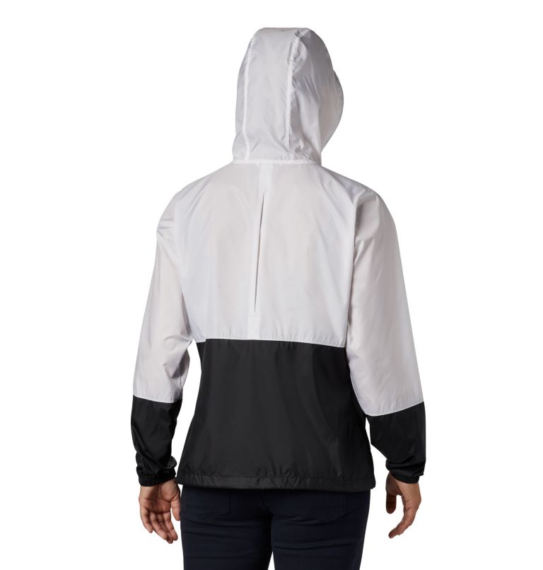 Columbia Sportswear Womens Windbreaker Hooded Jacket Black White Size –  Goodfair