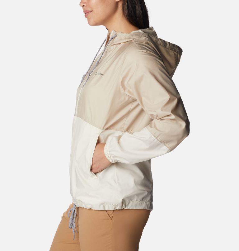 Cortavientos Flash Forward para mujer, Color: Ancient Fossil, Chalk, image 3
