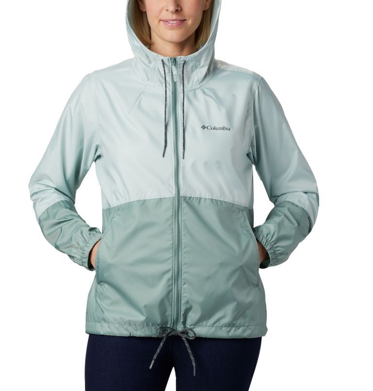 Flash Forward Windbreaker | 337 | S, Color: Cool Green, Light Lichen, image 4