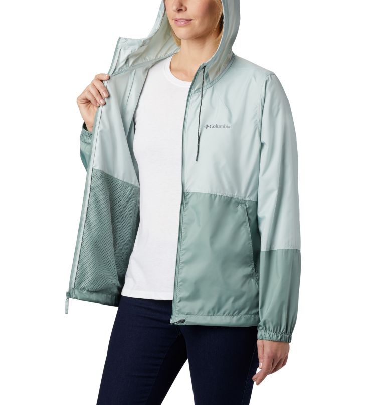 Flash Forward Windbreaker | 337 | S, Color: Cool Green, Light Lichen, image 5