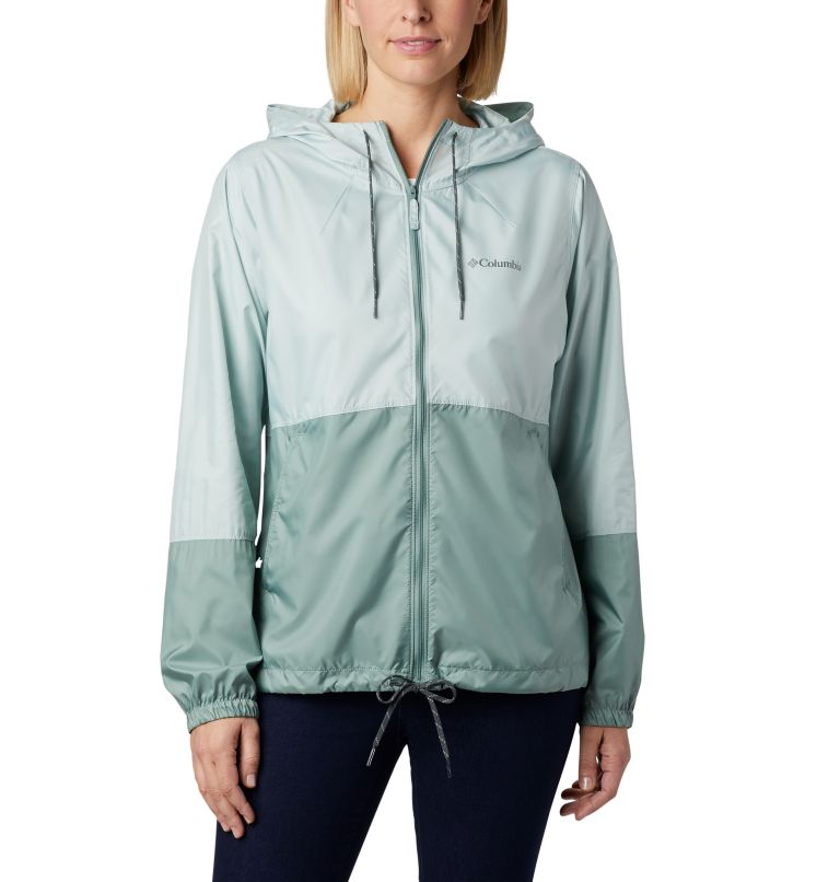 Flash Forward Windbreaker | 337 | S, Color: Cool Green, Light Lichen, image 1