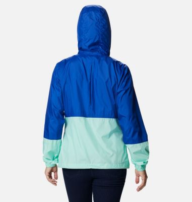 Cortavientos Flash Forward&trade; para mujer Flash Forward&trade; Windbreaker | 691 | S, Lapis Blue, Mint Cay, back