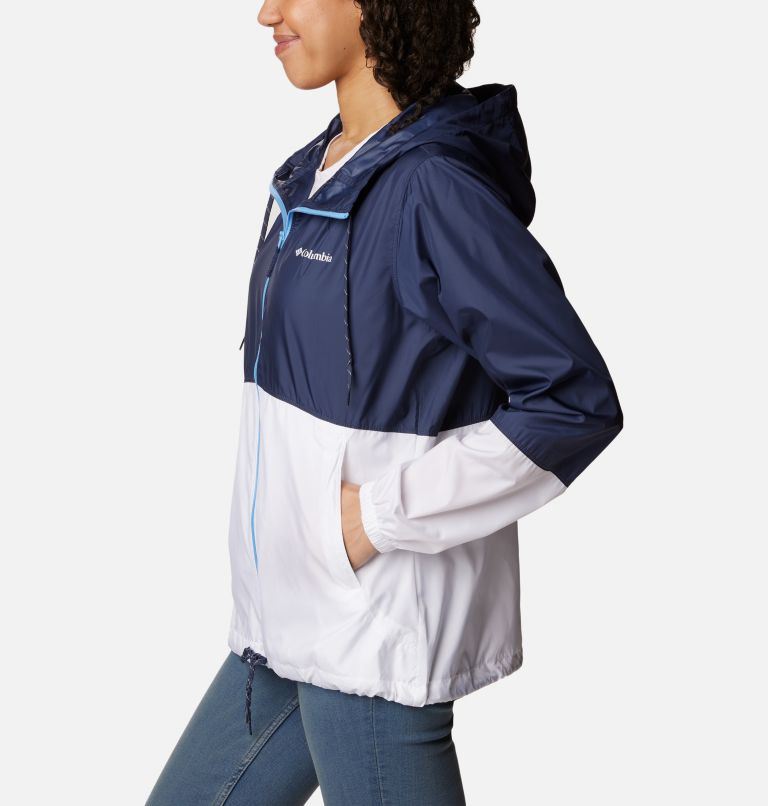Thumbnail: Women’s Flash Forward Windbreaker Jacket, Color: Nocturnal, White, image 3