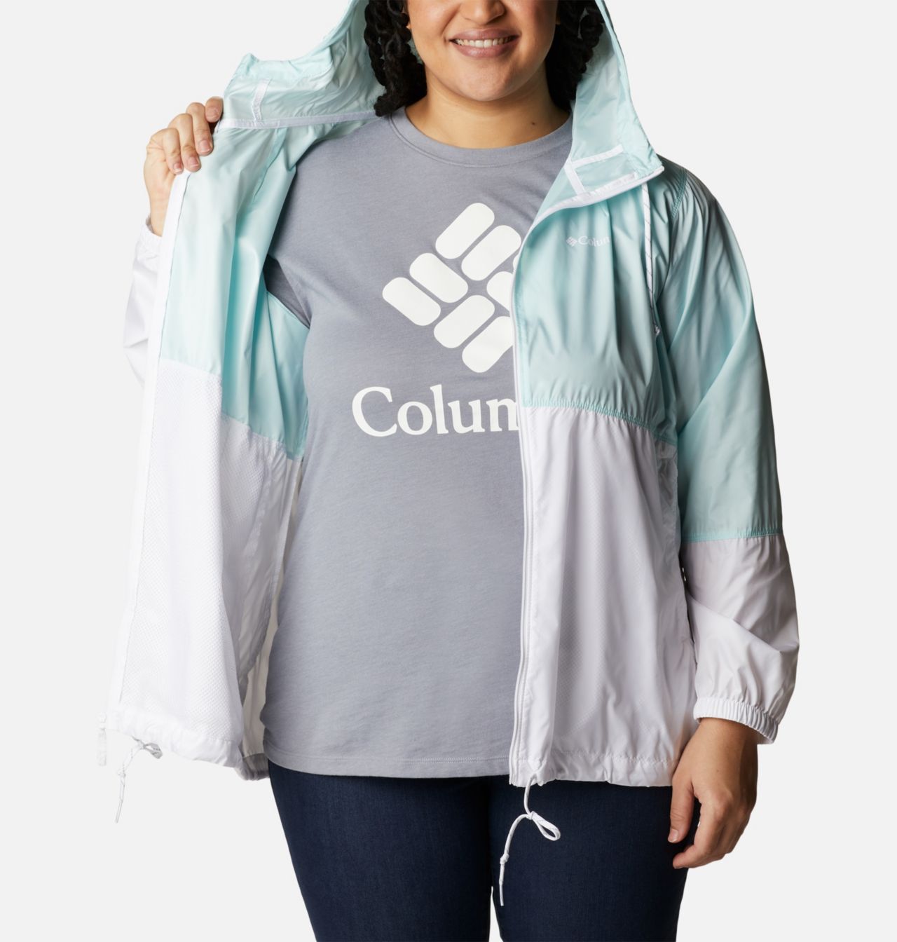 Women’s Flash Forward™ Windbreaker Jacket - Plus Size 5