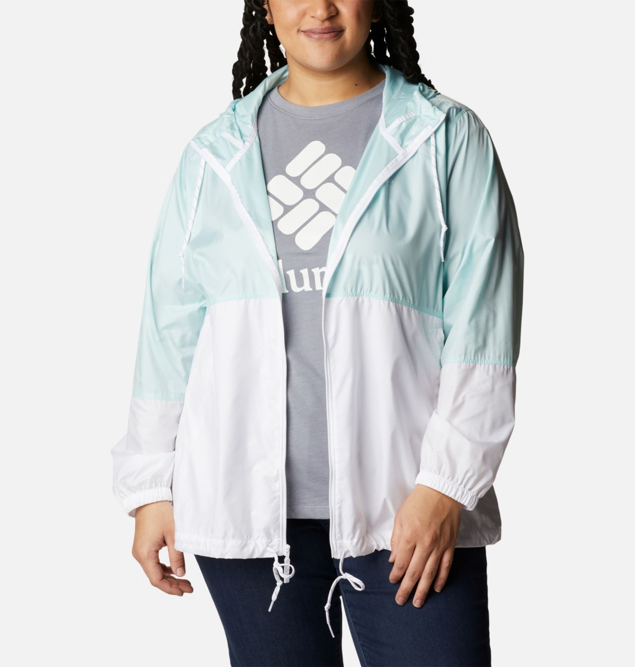 Women’s Flash Forward™ Windbreaker Jacket - Plus Size 7