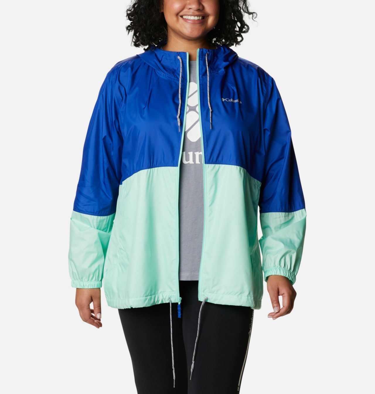 Women’s Flash Forward™ Windbreaker Jacket - Plus Size 7