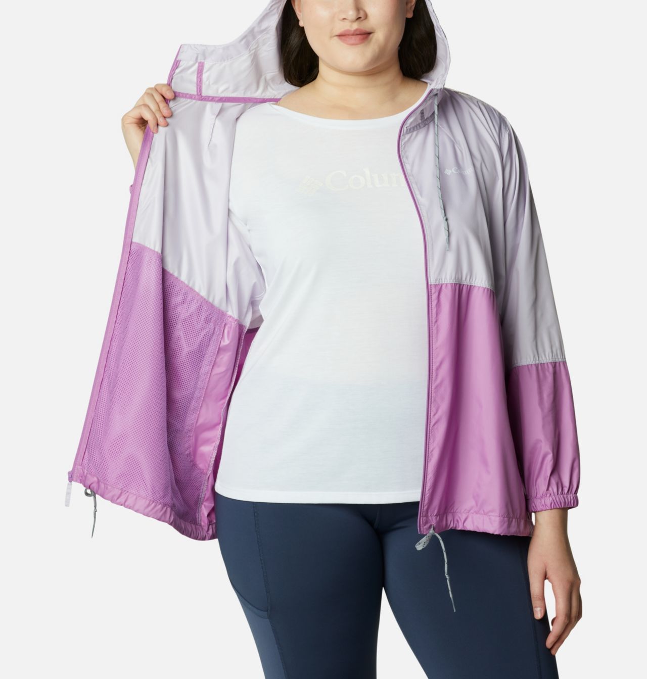 Women’s Flash Forward™ Windbreaker Jacket - Plus Size 5