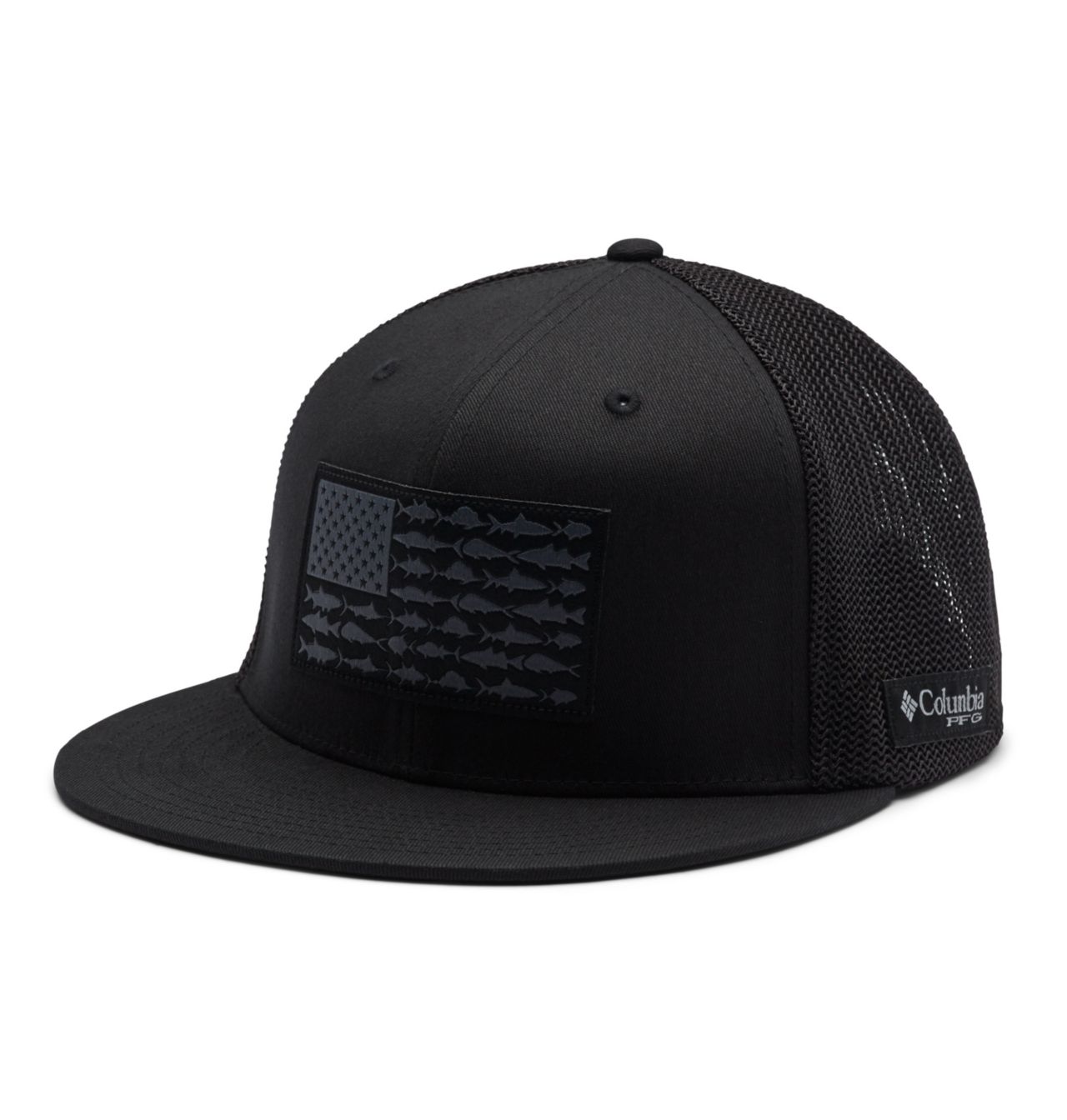 PFG Mesh™ Flat Brim Ball Cap 1
