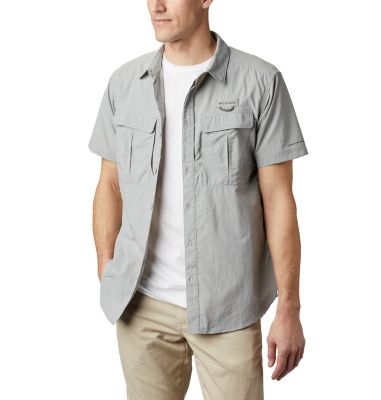 Columbia Camisa de manga larga Silver Ridge para hombre, absorbe la humedad