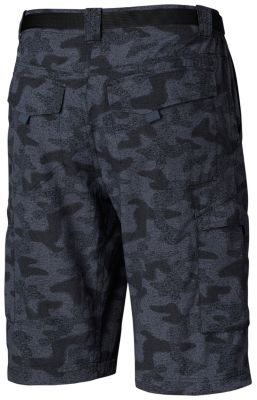Bedruckte Silver Ridge&trade; Cargoshorts f&uuml;r Herren Silver Ridge&trade; Printed Cargo Sh | 012 | 30, Black Heather Camo Print, back